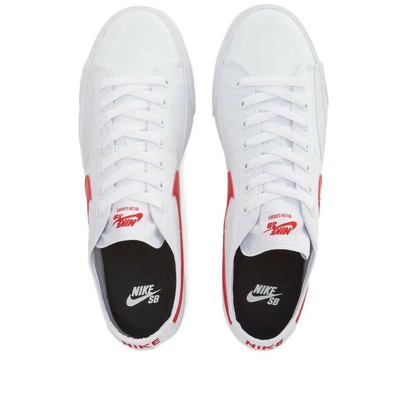 Nike SB BLZR Court Skateboarding Shoes  Blazer CV1658-100 - Picture 10 of 16